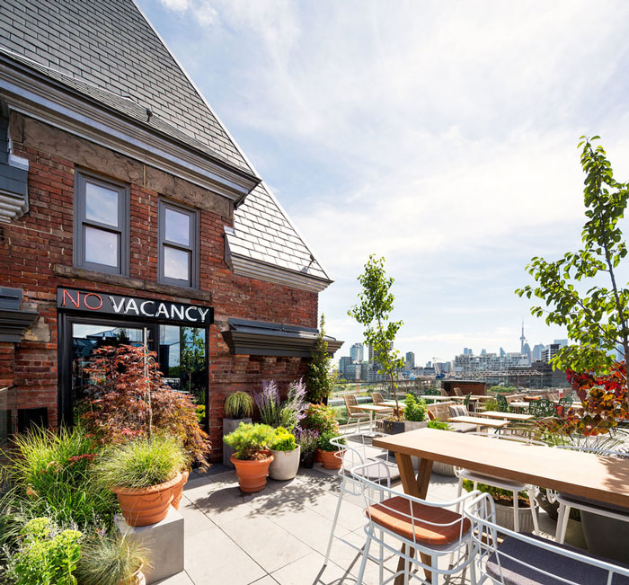 The Broadview Hotel's Rooftop is one of the best Restaurants with a View